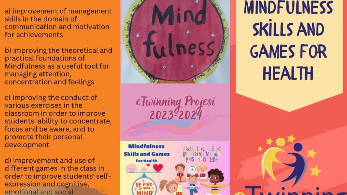 Mindfulness skills and games for health eTwinning Projesi